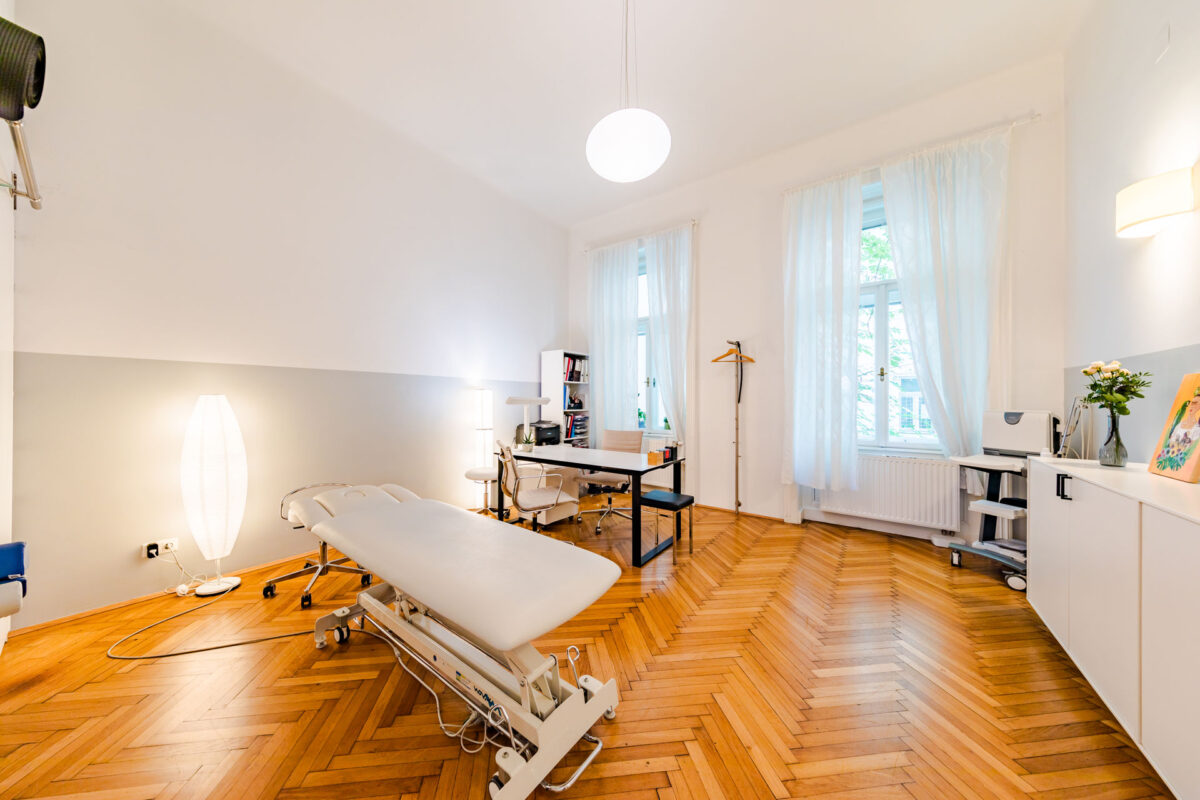 Lernen Sie unsere Ordination für Physiotherapie in der Alserstraße, 1090 Wien, kennen.